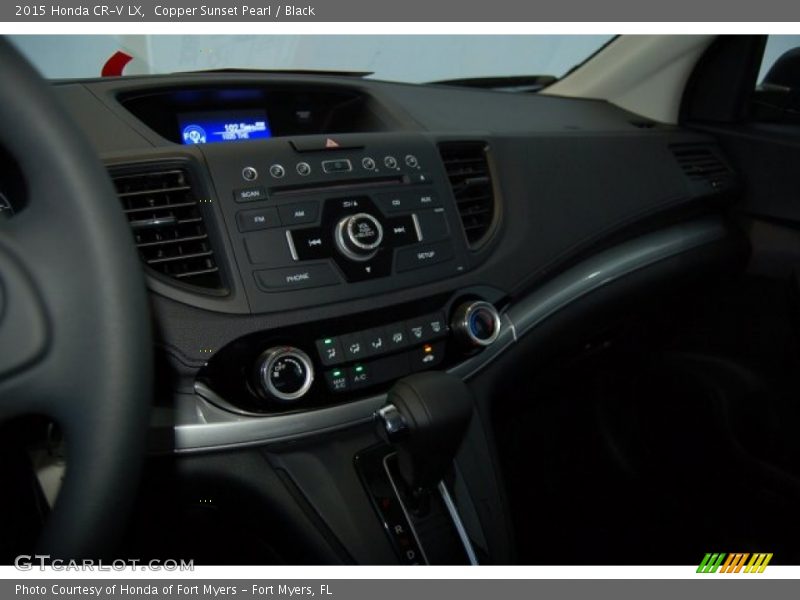 Copper Sunset Pearl / Black 2015 Honda CR-V LX
