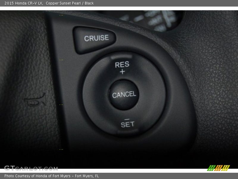 Copper Sunset Pearl / Black 2015 Honda CR-V LX