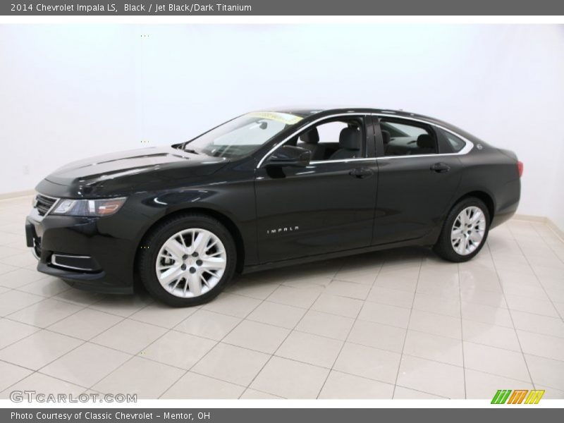 Black / Jet Black/Dark Titanium 2014 Chevrolet Impala LS