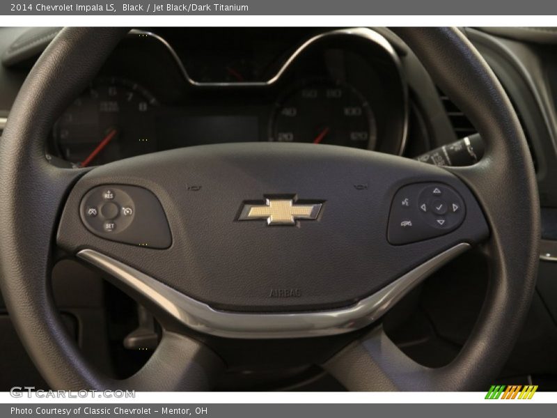Black / Jet Black/Dark Titanium 2014 Chevrolet Impala LS
