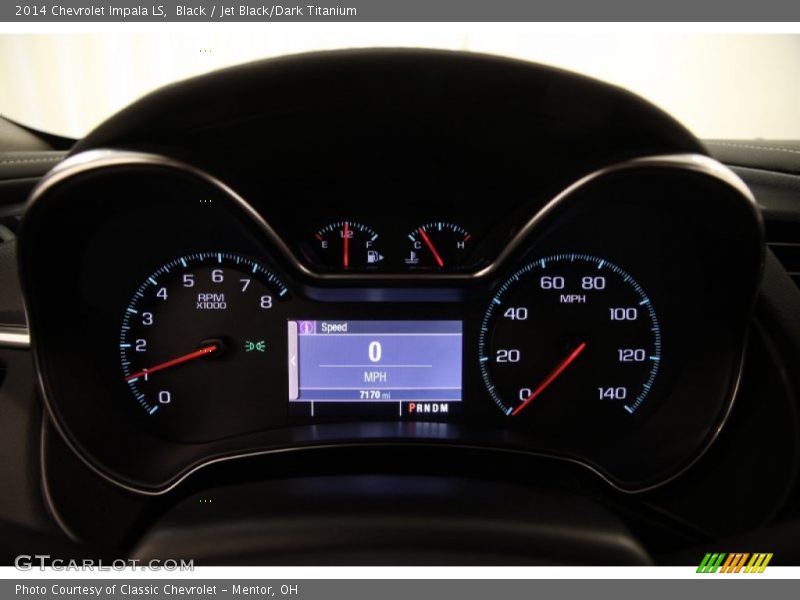 Black / Jet Black/Dark Titanium 2014 Chevrolet Impala LS