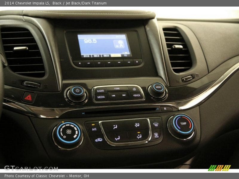 Black / Jet Black/Dark Titanium 2014 Chevrolet Impala LS