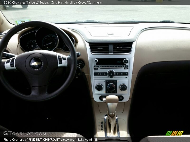 Gold Mist Metallic / Cocoa/Cashmere 2010 Chevrolet Malibu LS Sedan