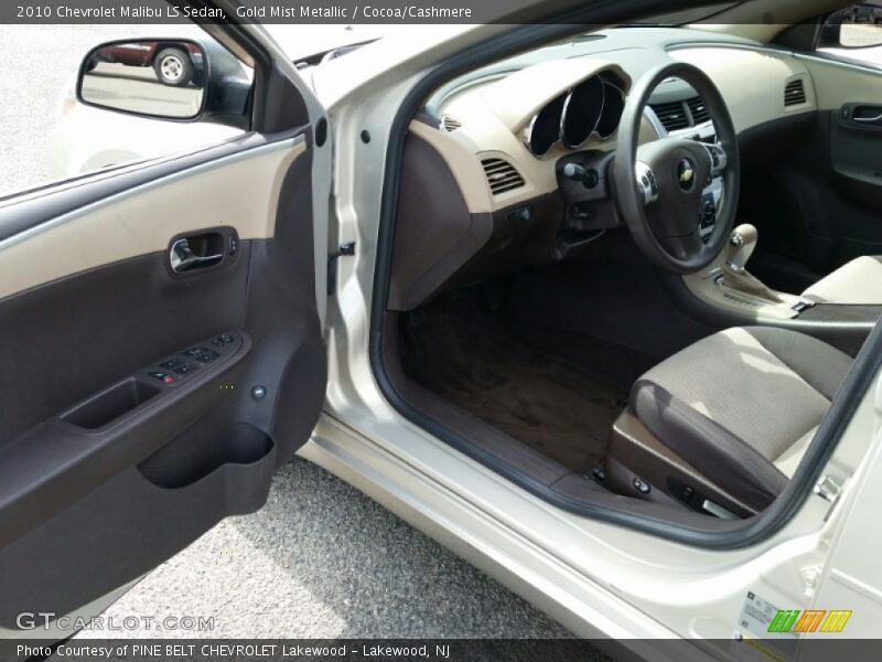 Gold Mist Metallic / Cocoa/Cashmere 2010 Chevrolet Malibu LS Sedan