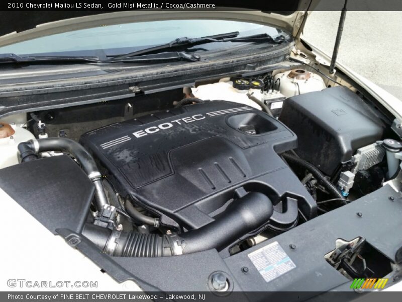 Gold Mist Metallic / Cocoa/Cashmere 2010 Chevrolet Malibu LS Sedan