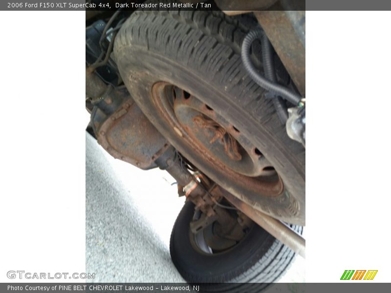 Dark Toreador Red Metallic / Tan 2006 Ford F150 XLT SuperCab 4x4
