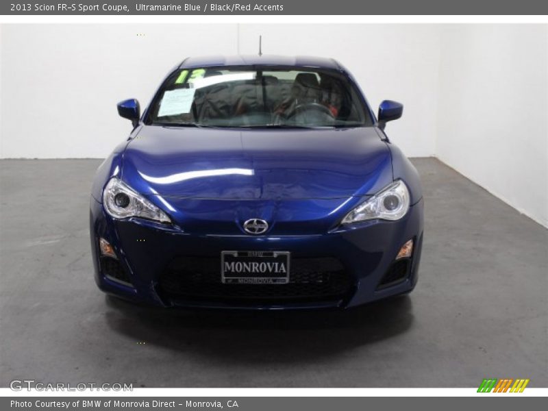 Ultramarine Blue / Black/Red Accents 2013 Scion FR-S Sport Coupe