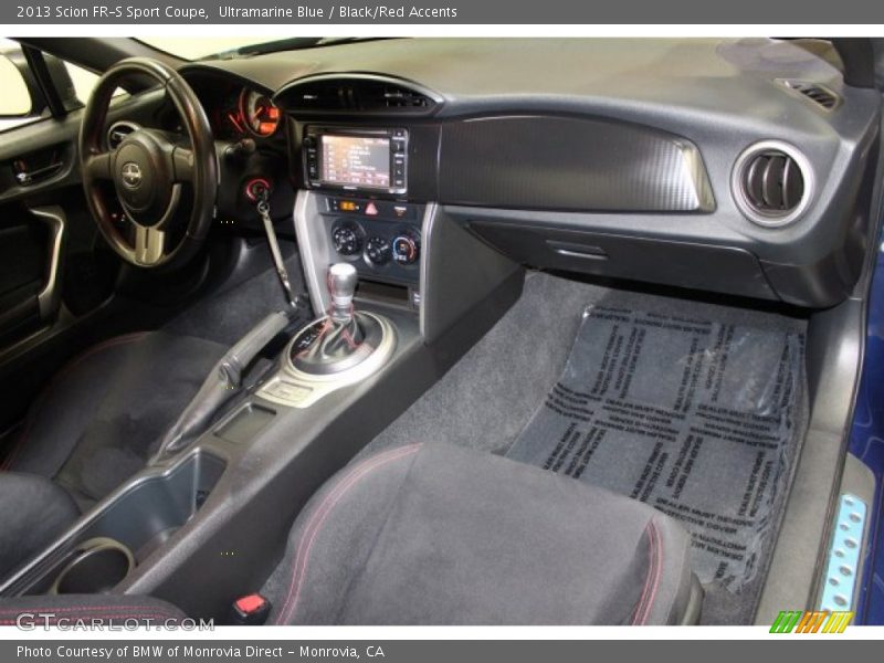 Ultramarine Blue / Black/Red Accents 2013 Scion FR-S Sport Coupe