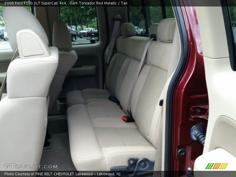 Dark Toreador Red Metallic / Tan 2006 Ford F150 XLT SuperCab 4x4