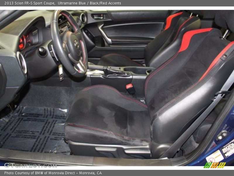 Ultramarine Blue / Black/Red Accents 2013 Scion FR-S Sport Coupe