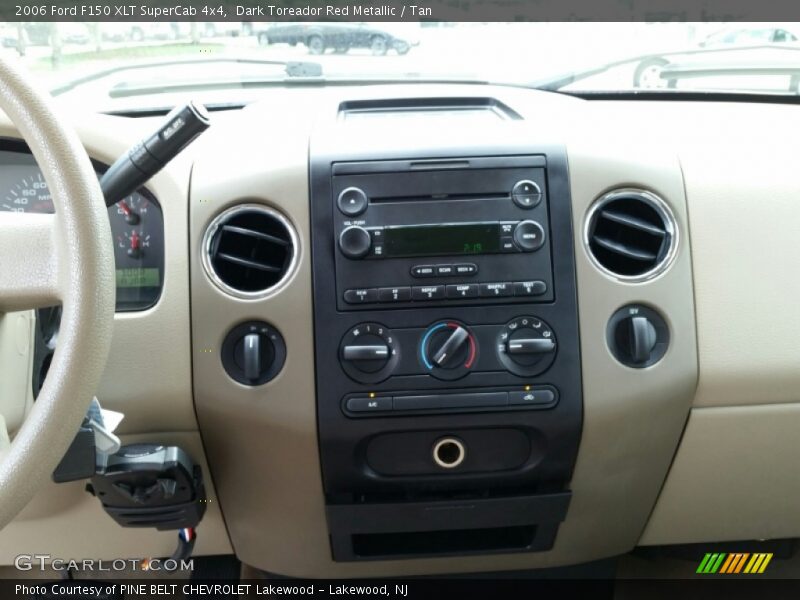 Dark Toreador Red Metallic / Tan 2006 Ford F150 XLT SuperCab 4x4