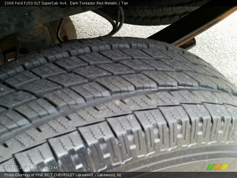 Dark Toreador Red Metallic / Tan 2006 Ford F150 XLT SuperCab 4x4