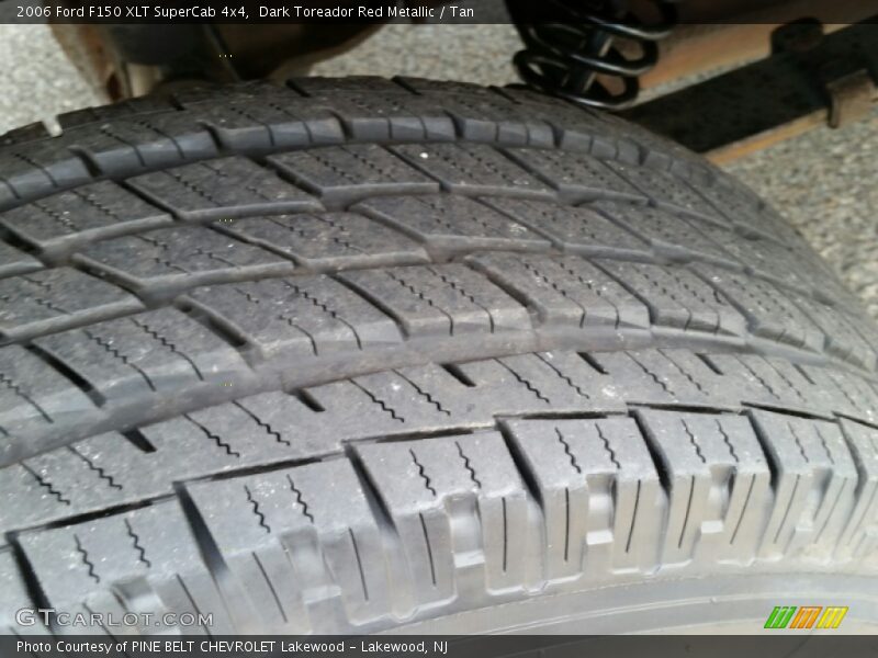 Dark Toreador Red Metallic / Tan 2006 Ford F150 XLT SuperCab 4x4