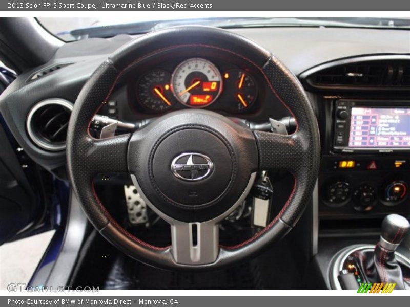 Ultramarine Blue / Black/Red Accents 2013 Scion FR-S Sport Coupe
