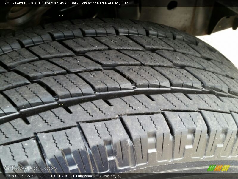 Dark Toreador Red Metallic / Tan 2006 Ford F150 XLT SuperCab 4x4