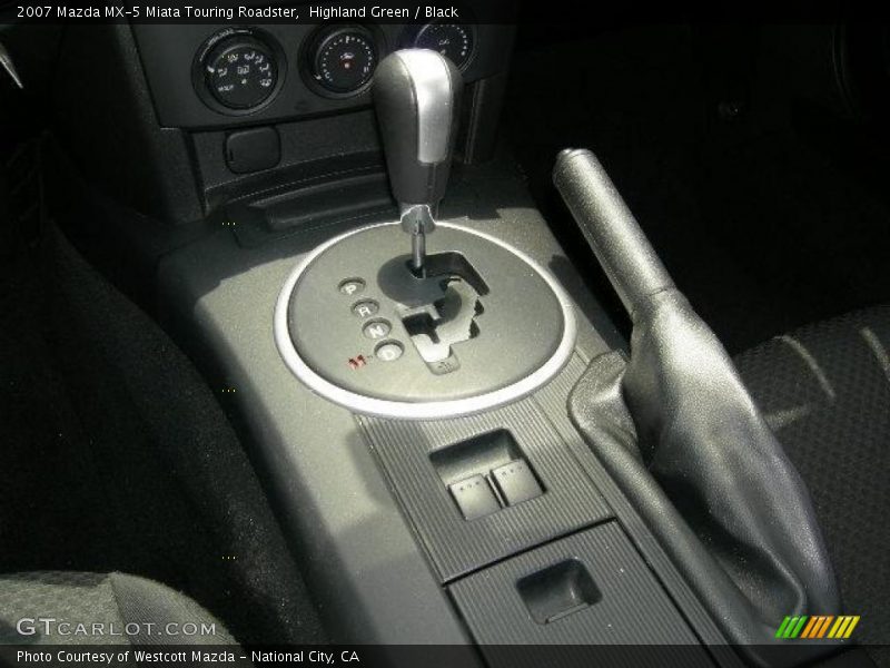 Highland Green / Black 2007 Mazda MX-5 Miata Touring Roadster