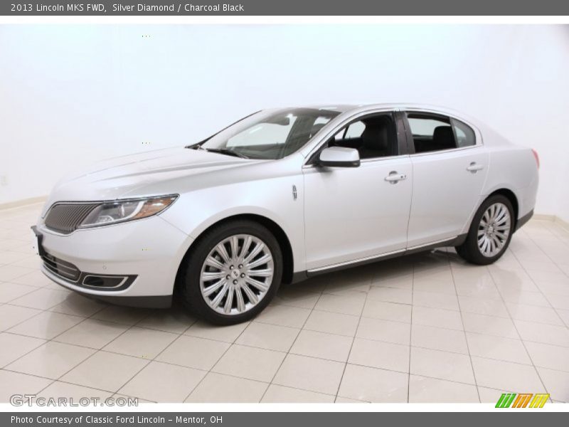 Silver Diamond / Charcoal Black 2013 Lincoln MKS FWD