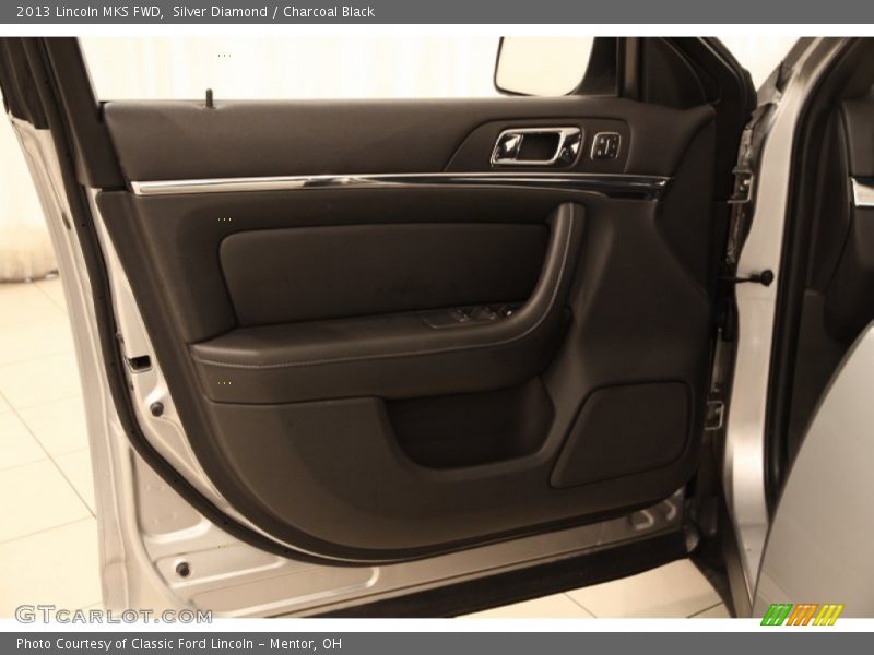 Silver Diamond / Charcoal Black 2013 Lincoln MKS FWD