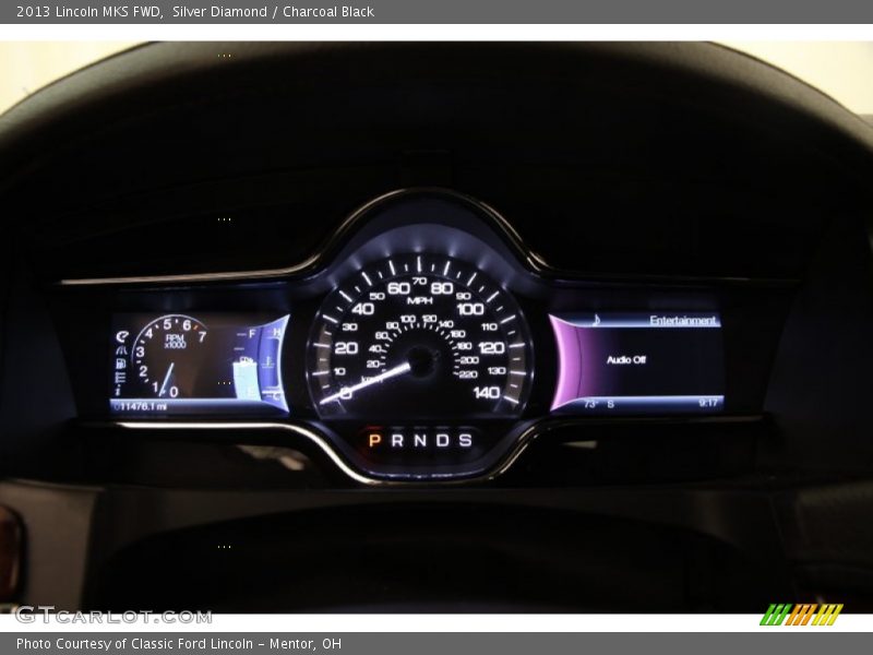 Silver Diamond / Charcoal Black 2013 Lincoln MKS FWD