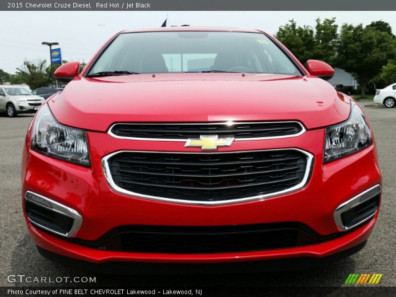 Red Hot / Jet Black 2015 Chevrolet Cruze Diesel