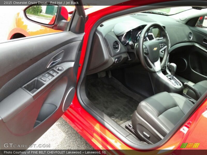 Red Hot / Jet Black 2015 Chevrolet Cruze Diesel