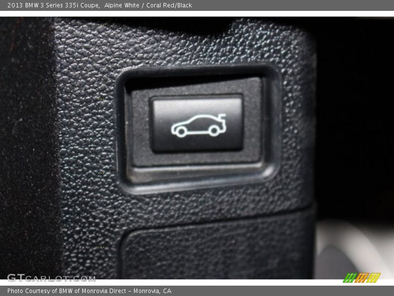 Alpine White / Coral Red/Black 2013 BMW 3 Series 335i Coupe