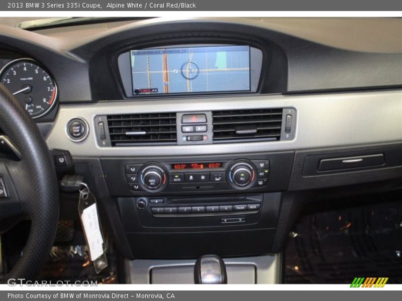 Alpine White / Coral Red/Black 2013 BMW 3 Series 335i Coupe