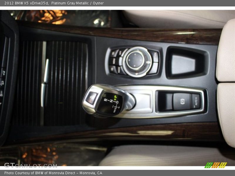 Platinum Gray Metallic / Oyster 2012 BMW X5 xDrive35d