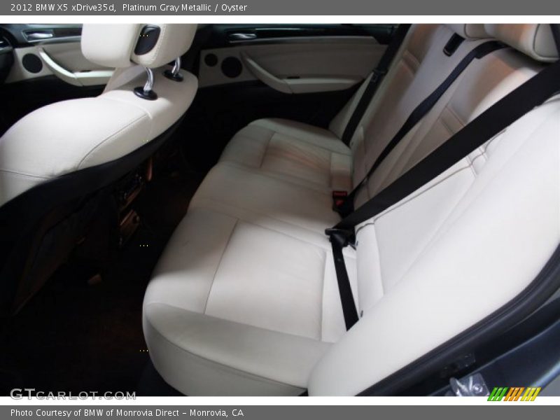Platinum Gray Metallic / Oyster 2012 BMW X5 xDrive35d