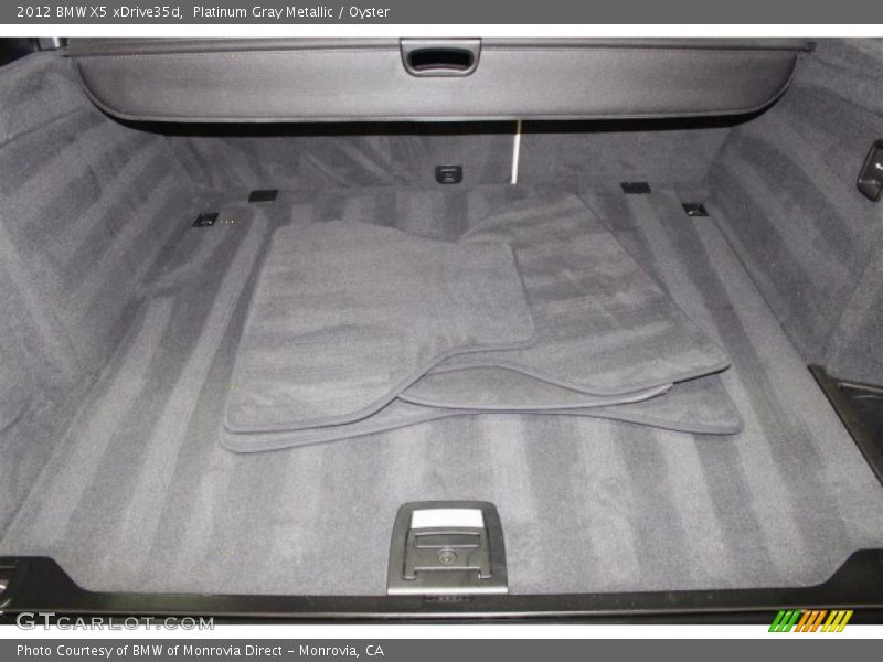 Platinum Gray Metallic / Oyster 2012 BMW X5 xDrive35d