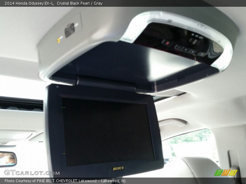 Crystal Black Pearl / Gray 2014 Honda Odyssey EX-L