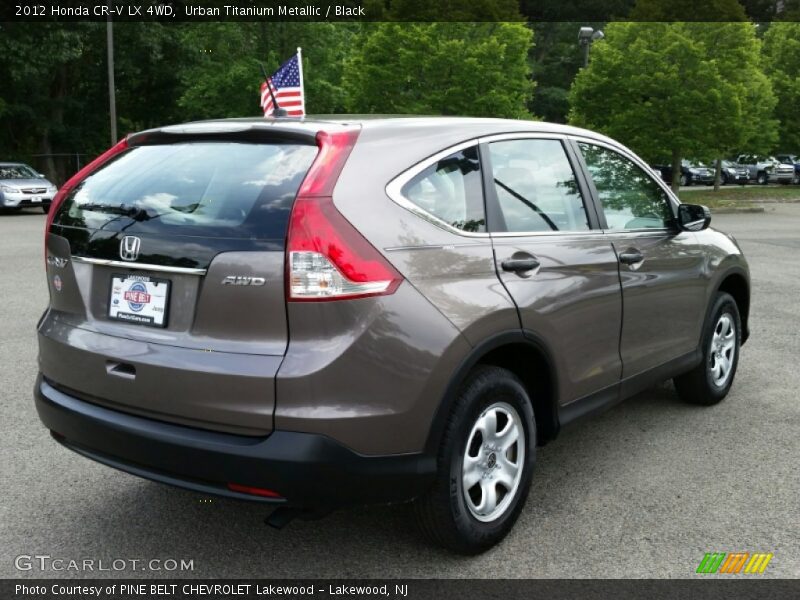 Urban Titanium Metallic / Black 2012 Honda CR-V LX 4WD