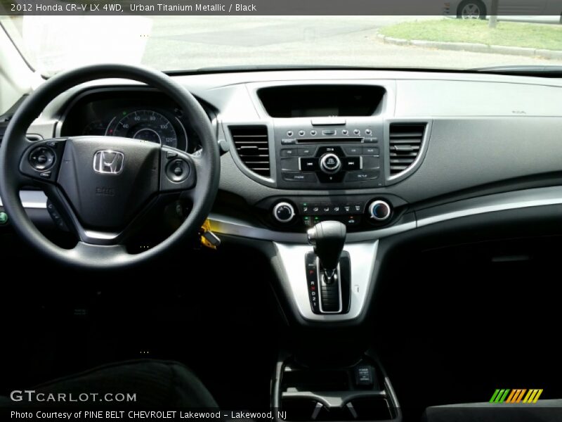 Urban Titanium Metallic / Black 2012 Honda CR-V LX 4WD