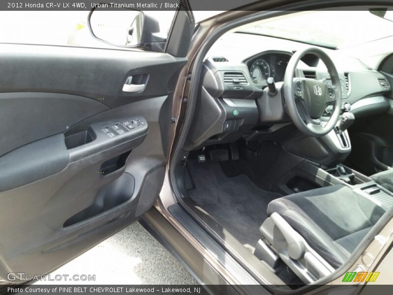 Urban Titanium Metallic / Black 2012 Honda CR-V LX 4WD
