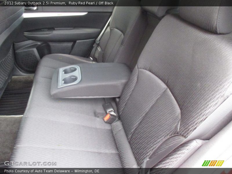 Ruby Red Pearl / Off Black 2012 Subaru Outback 2.5i Premium