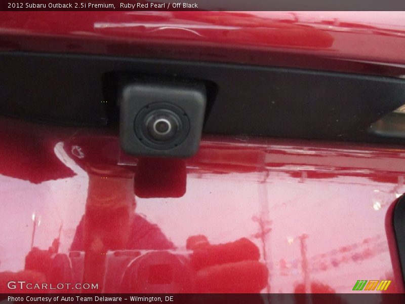 Ruby Red Pearl / Off Black 2012 Subaru Outback 2.5i Premium