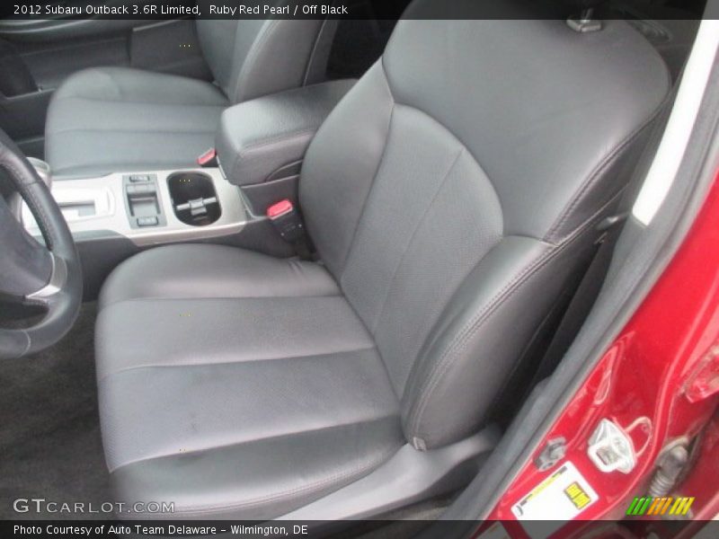 Ruby Red Pearl / Off Black 2012 Subaru Outback 3.6R Limited