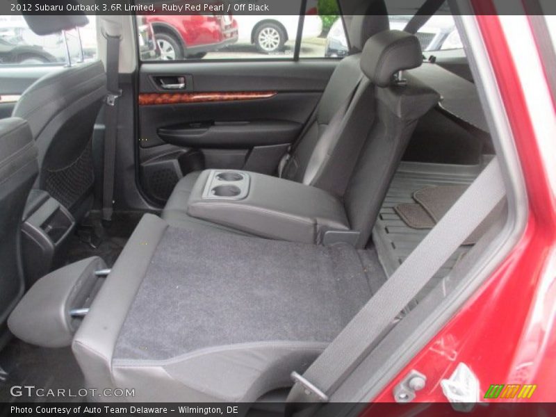 Ruby Red Pearl / Off Black 2012 Subaru Outback 3.6R Limited