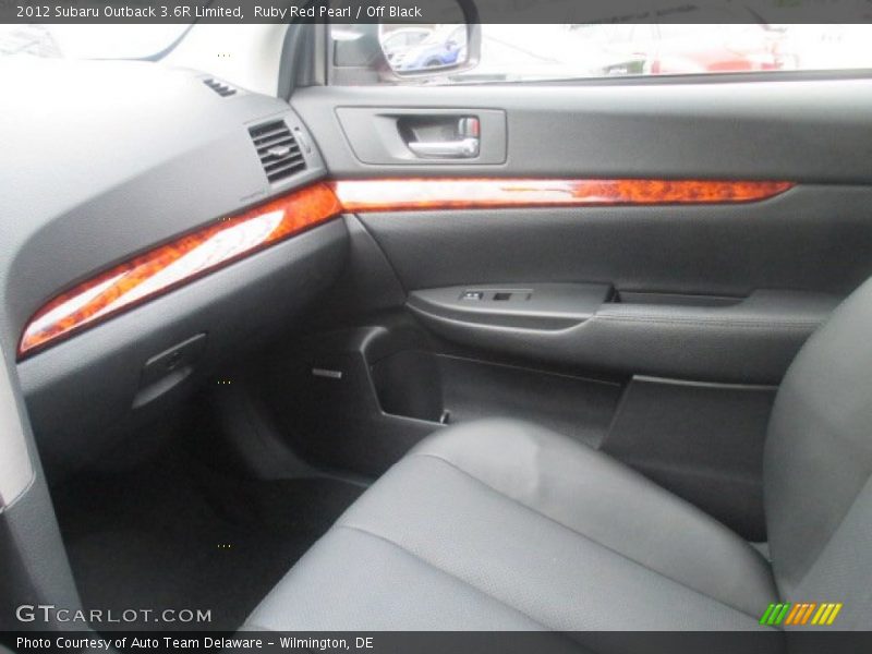 Ruby Red Pearl / Off Black 2012 Subaru Outback 3.6R Limited
