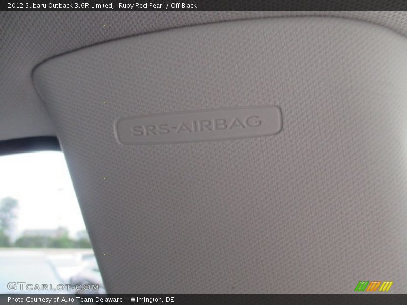 Ruby Red Pearl / Off Black 2012 Subaru Outback 3.6R Limited