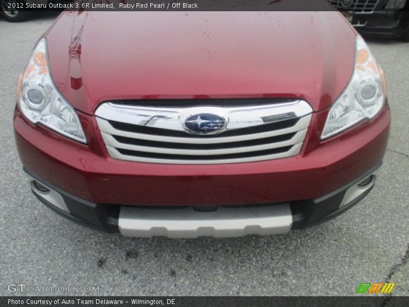 Ruby Red Pearl / Off Black 2012 Subaru Outback 3.6R Limited
