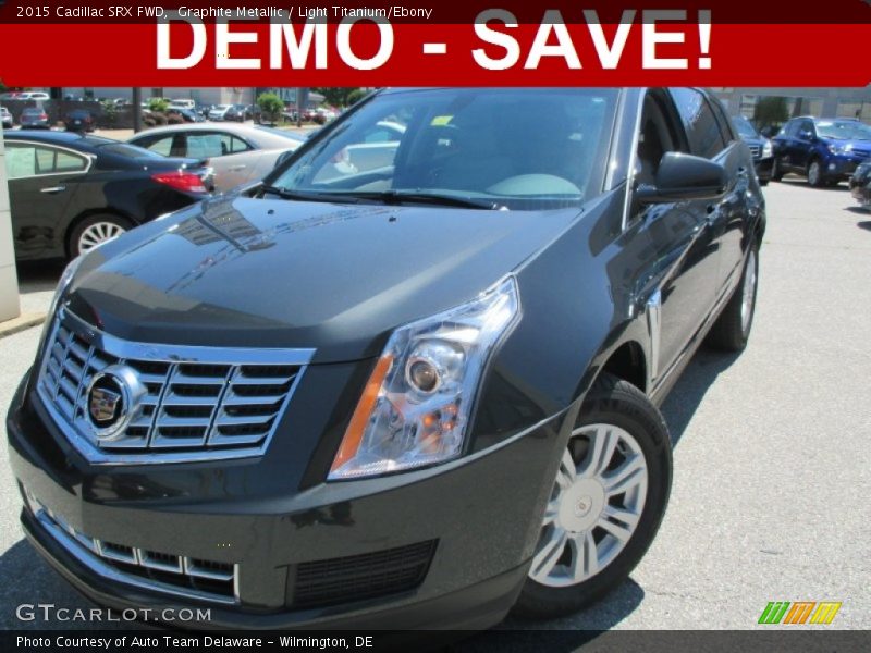 Graphite Metallic / Light Titanium/Ebony 2015 Cadillac SRX FWD