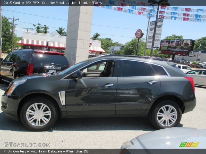 Graphite Metallic / Light Titanium/Ebony 2015 Cadillac SRX FWD