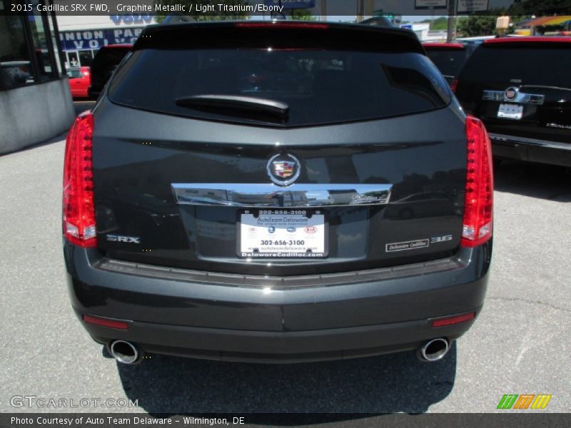 Graphite Metallic / Light Titanium/Ebony 2015 Cadillac SRX FWD