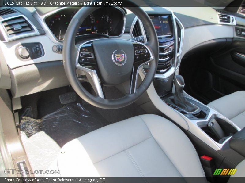 Graphite Metallic / Light Titanium/Ebony 2015 Cadillac SRX FWD