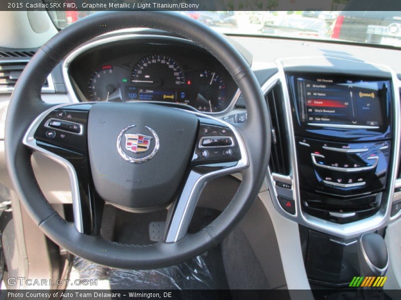Graphite Metallic / Light Titanium/Ebony 2015 Cadillac SRX FWD