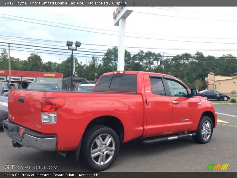Radiant Red / Graphite 2012 Toyota Tundra Limited Double Cab 4x4