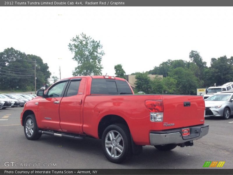 Radiant Red / Graphite 2012 Toyota Tundra Limited Double Cab 4x4