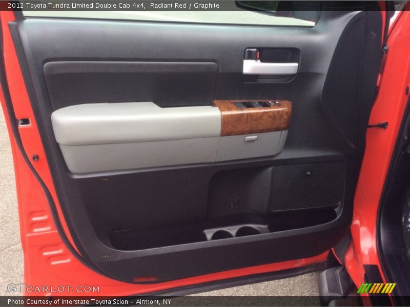 Radiant Red / Graphite 2012 Toyota Tundra Limited Double Cab 4x4