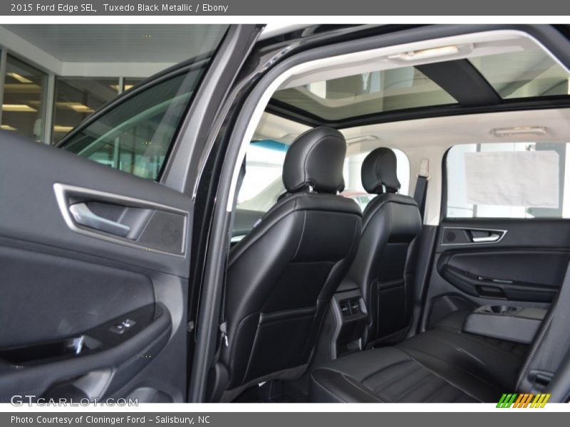 Tuxedo Black Metallic / Ebony 2015 Ford Edge SEL